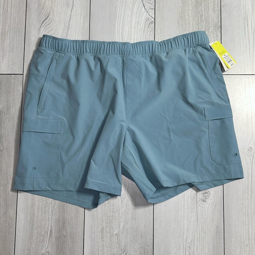 All in motion XXL athletic light blue shorts hybrid cargo shorts